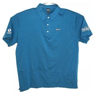 Patagonia Men’s Polo w/ Finland’s logo NWT